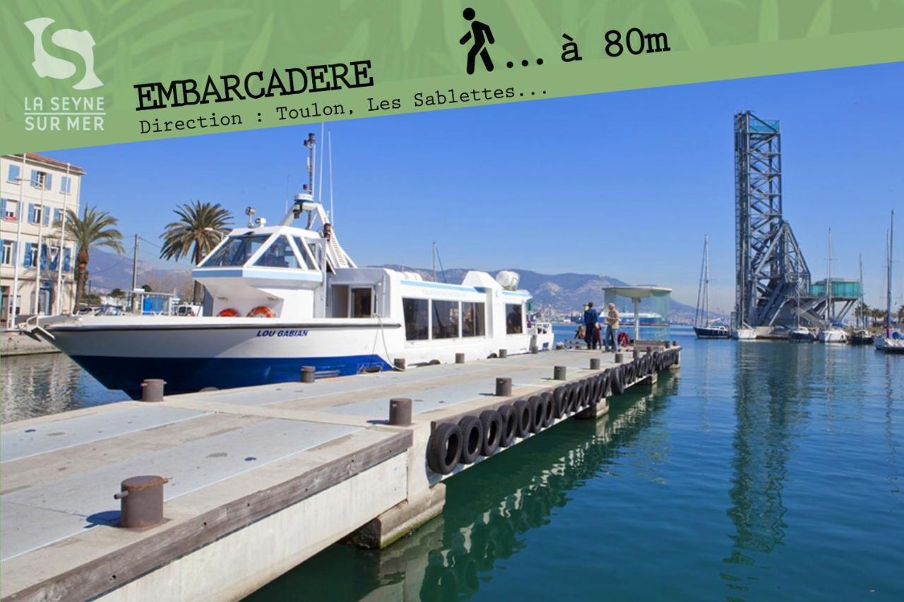 Le Cabanon H24,Atypique,Cosy,Port,Plage,Wifi,Netflix ลาแซน-ซูร์-แมร์ ภายนอก รูปภาพ